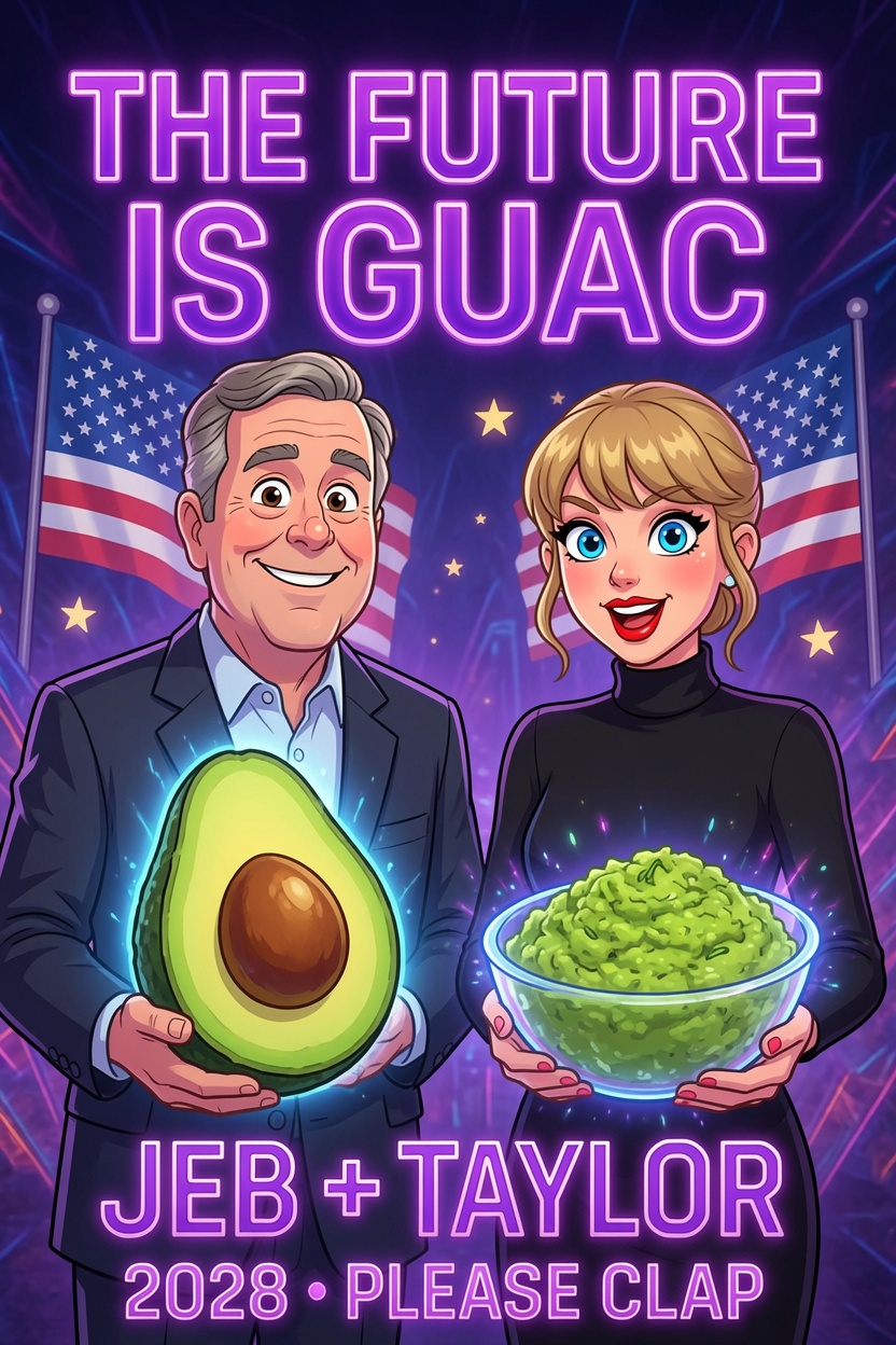 1 Jeb 2028: Make Civility Dippable Again.
